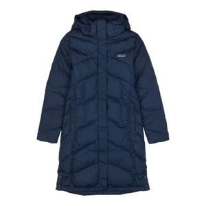 Patagonia Women’s Down With It Parka, XS Navy Blue (new without tags)